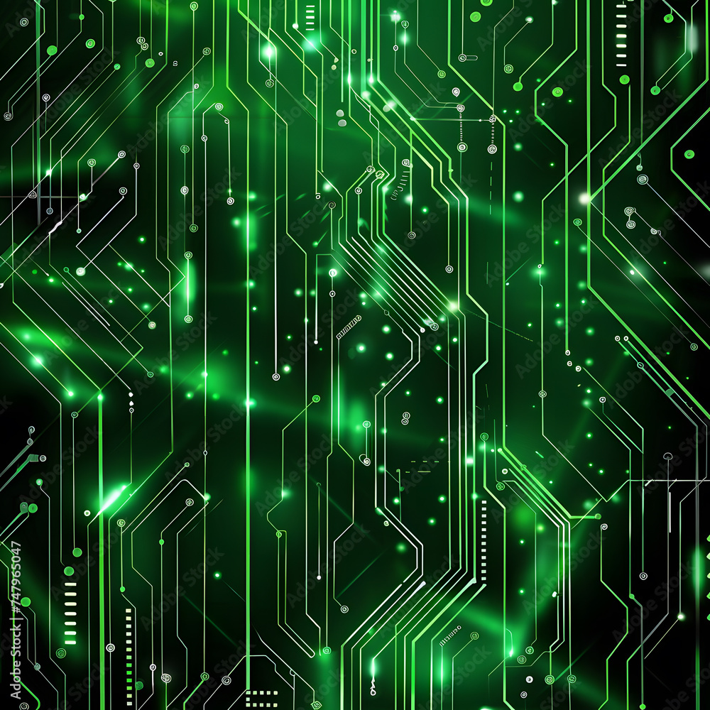 green tech background green tech background