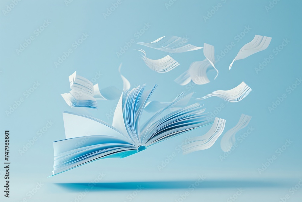 Flipping through the pages of a digital magazine Generative AI Flipping through the pages of a digital magazine Generative AI