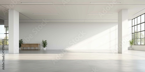 Interior of modern empty office building © Classy designs