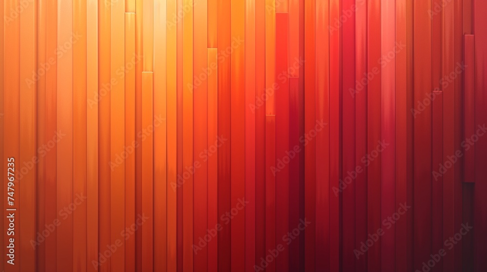 Striped patterns in a gradient of sunset hues, evoking a sense of warmth and tranquility.