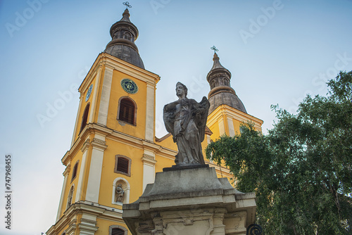 St.Bernard's cistercian church in Eger,Hungary.