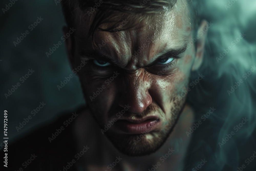 a man with wet face a man with wet face