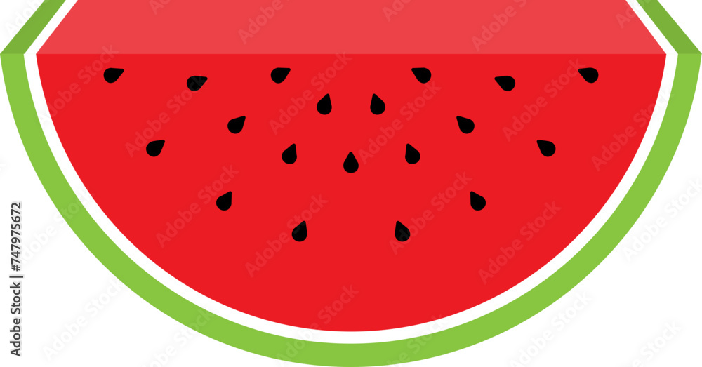 Slice of fresh organic watermelon fruit icon Slice of fresh organic watermelon fruit icon