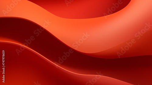 a red and orange wavy lines