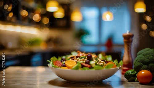 Gesunder Wellness Salat