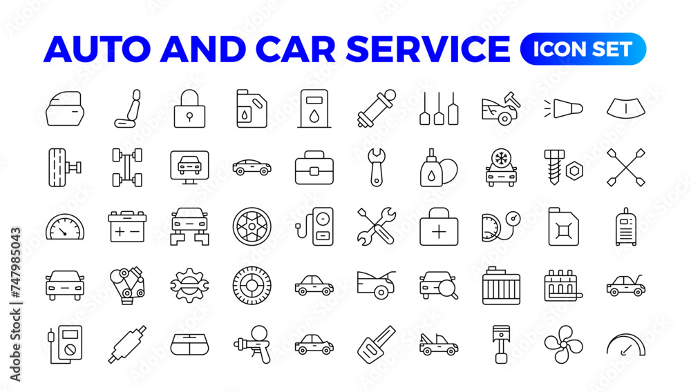 Car service and repair icon set. Car service and garage.car, auto, automobile icon. repair icons element. Garage, engine, oil, maintenance, accelerate icon. Car service icon set. Auto service, car