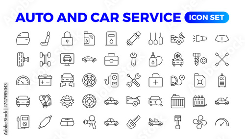 Car service and repair icon set. Car service and garage.car, auto, automobile icon. repair icons element. Garage, engine, oil, maintenance, accelerate icon. Car service icon set. Auto service, car