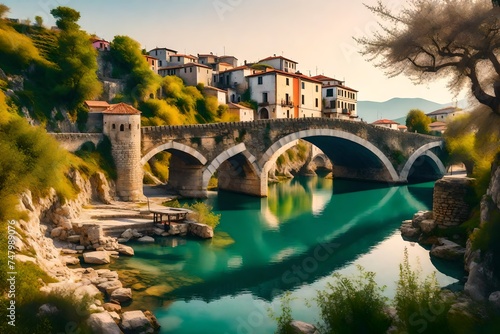 bridge over the river © farzana