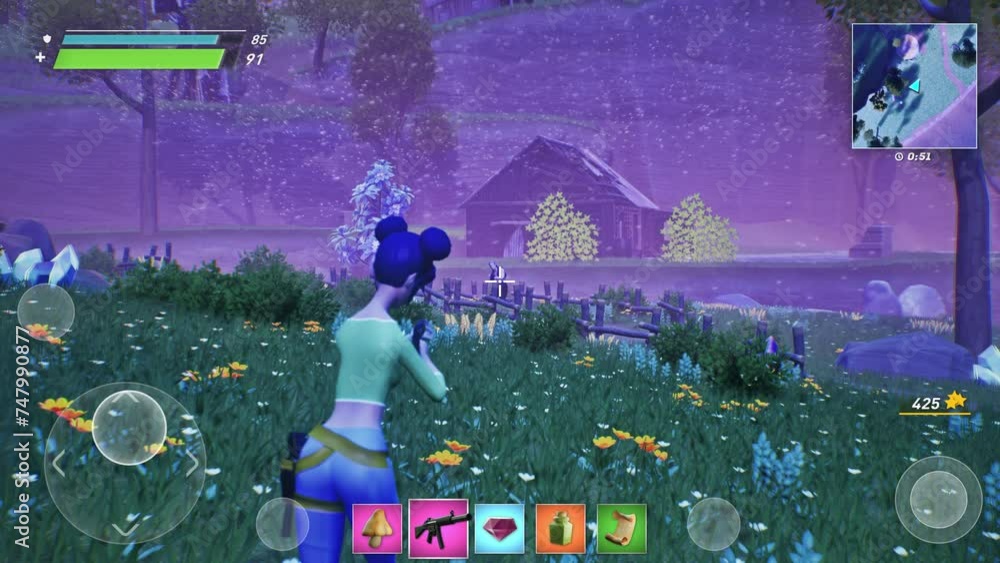 Live Gaming Streaming the esports tournament of the battle royale video game ...