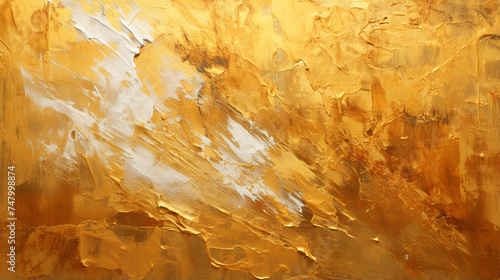 Abstract art vector illustration golden texture