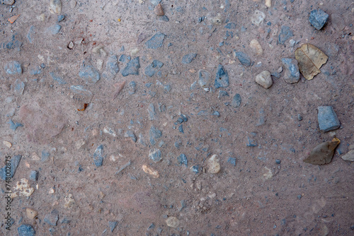 Fototapeta blue fine pebbles and ground ground pavement nature