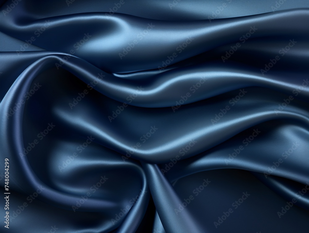 Fototapeta premium a close up of a blue fabric