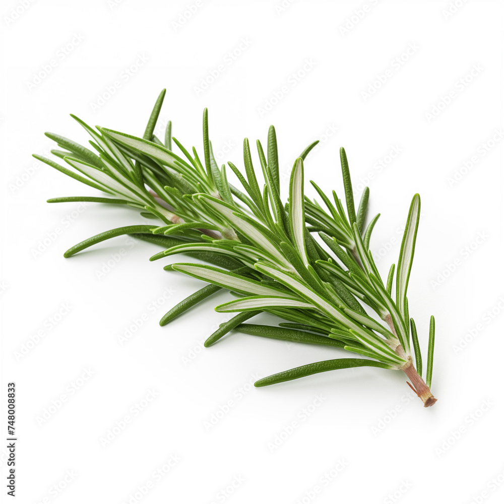 rosemary on white background rosemary on white background