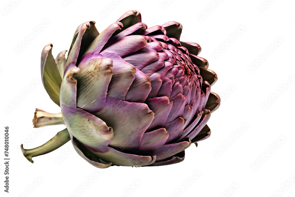Fototapeta premium Artichoke isolated on white background