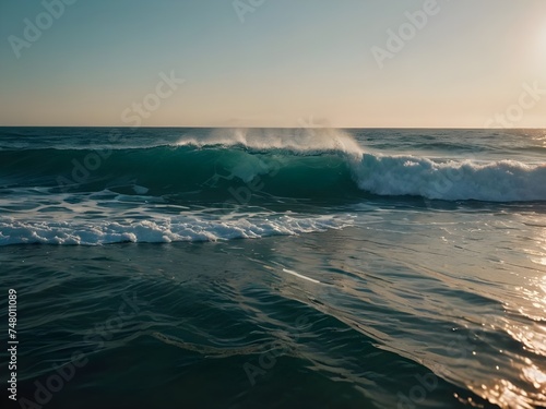 waves on the beach © krishna