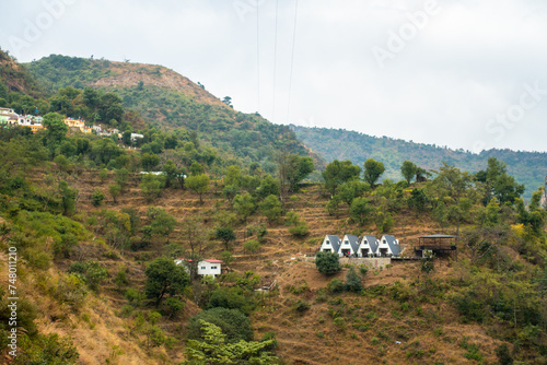 Modern Mountain Homestay Construction in Rishikesh, Uttarakhand