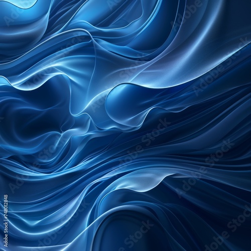 glassmorphism background with sapphire blue hue