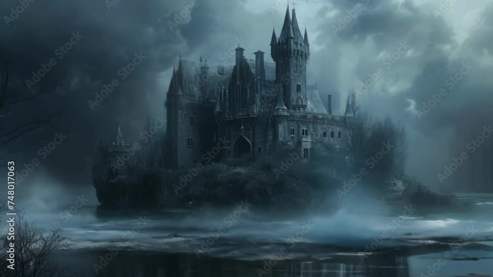 Spectral Stronghold: Haunting Beauty. Generative ai Spectral Stronghold: Haunting Beauty. Generative ai