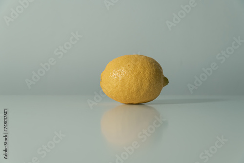 lemon on a plate