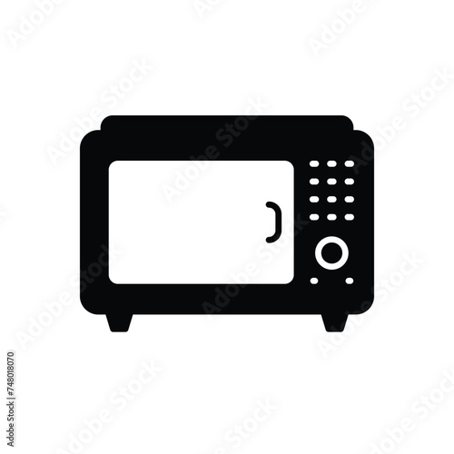 Microwave icon vector stock illustration