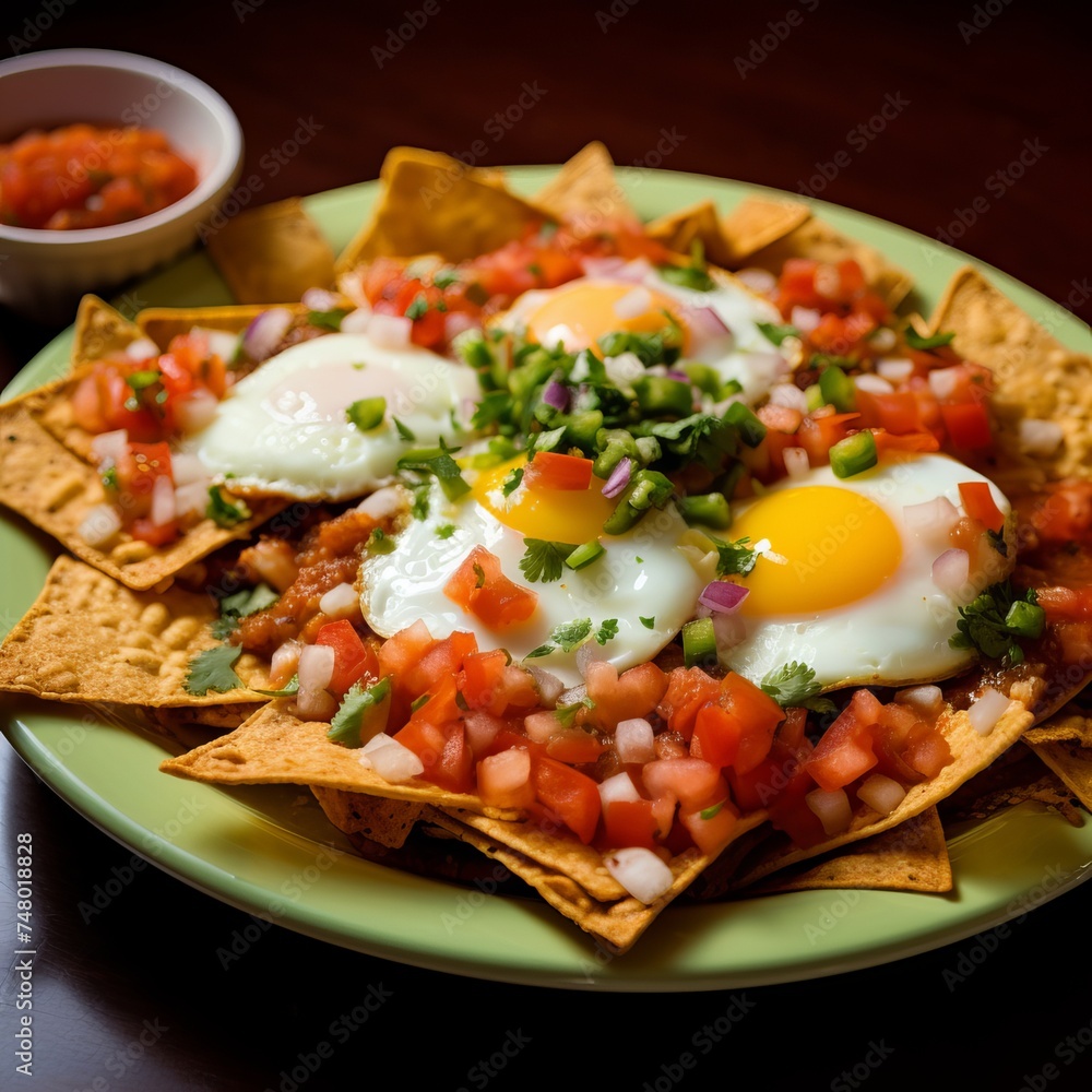 Breakfast tacos with fried eggs. Breakfast tacos with fried eggs.