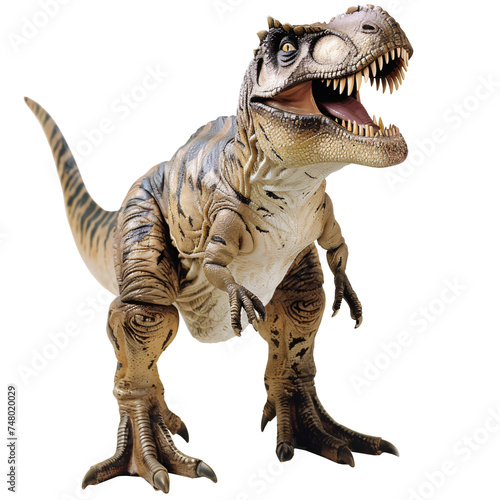 T-Rex isolated on transparent background © overrust