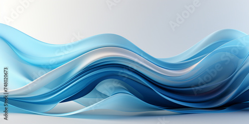 The background is blue. blue background with waves. the waves. abstract blue background with waves. abstract. lines. 3d lines.