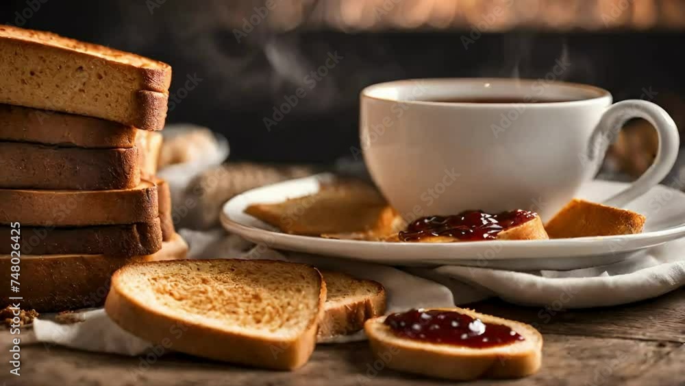 glass of coffee. and PB sandwich, toast, breakfast animation, espresso machine pouring coffee, soft focus, seamless looping animation, 4k video, food video animation, youtube video, ai video animation glass of coffee. and PB sandwich, toast, breakfast animation, espresso machine pouring coffee, soft focus, seamless looping animation, 4k video, food video animation, youtube video, ai video animation