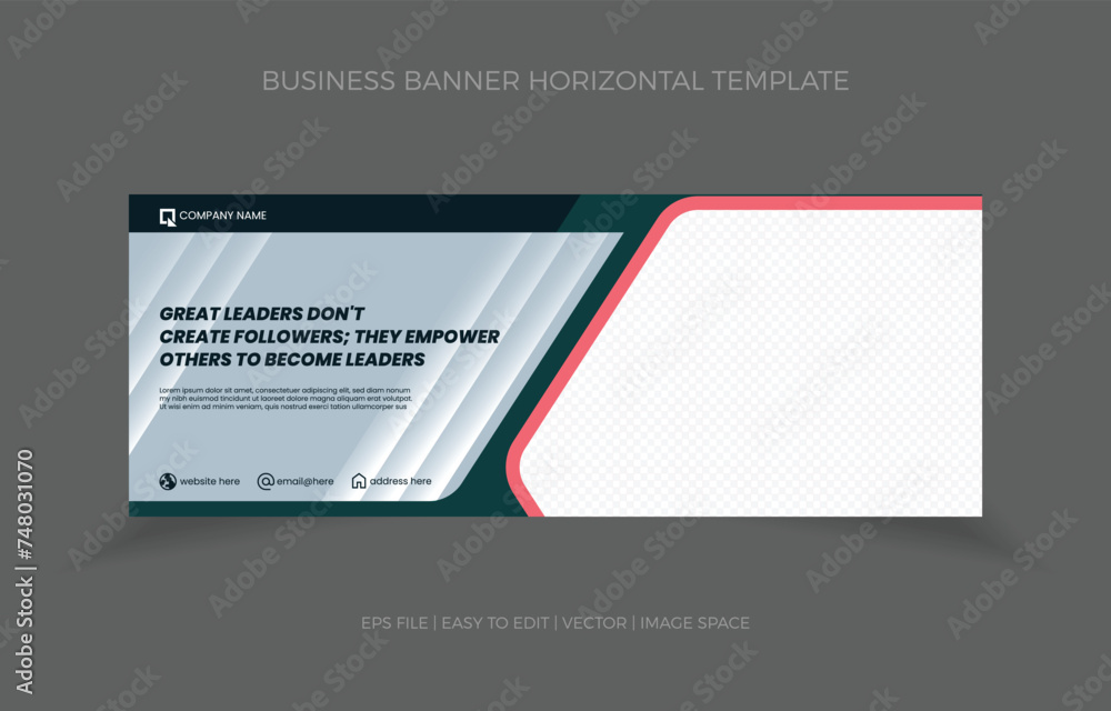 business banner horizontal