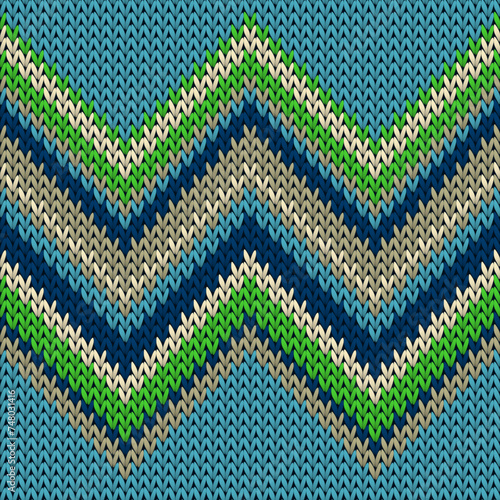 Macro zig zal lines knitted texture geometric
