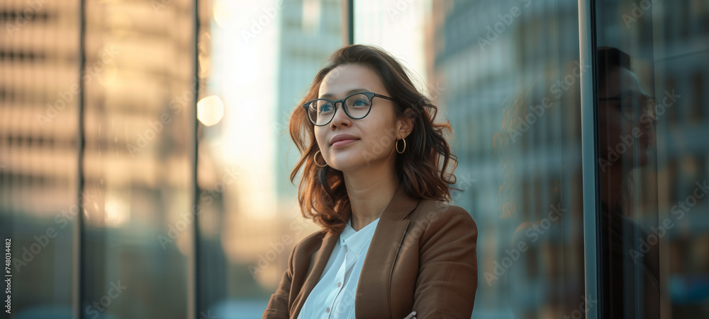 portrait of an Asian woman portrait of an Asian woman