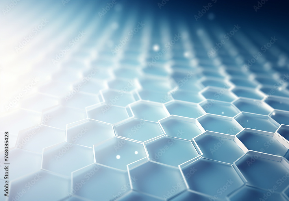 Randomly Placed Geometric Shapes Polyhedral Wall Of Hexagons Randomly Placed Geometric Shapes Polyhedral Wall Of Hexagons