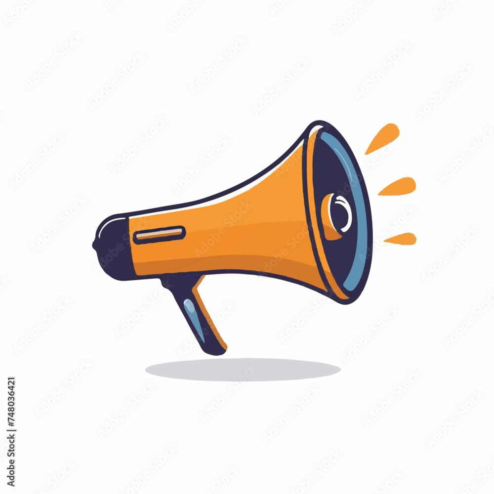 Elevate Your Brand's Voice: Dynamic Vector Megaphone Logo Design. Perfect for Marketing, Promotions, and Communication Campaigns. 