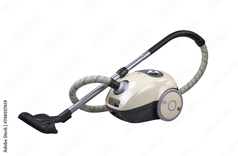 Vacuum cleaner isolated on the white background (CLIPPING PATH)