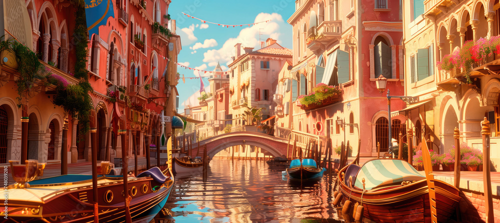 Venice Animation Background