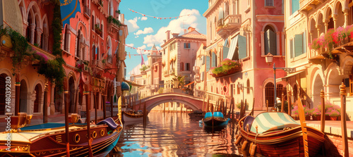 Venice Animation Background