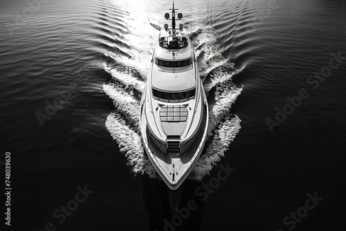Capturing the essence of investment, wealth, and luxury through the lens of yachts and boats, showcasing the opulence and sophistication in a documentary photography style