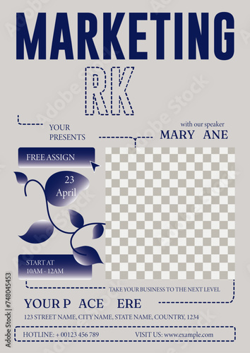 Digital Marketing Workshop Flyer