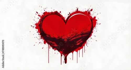  Bleeding Heart - A Symbol of Passion and Pain © vivekFx