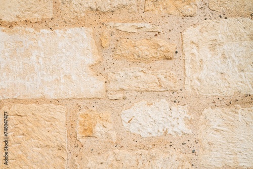 mur en pierre de taille pour fond texturé