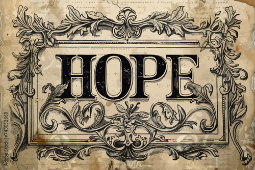 Hope Engrave Typography