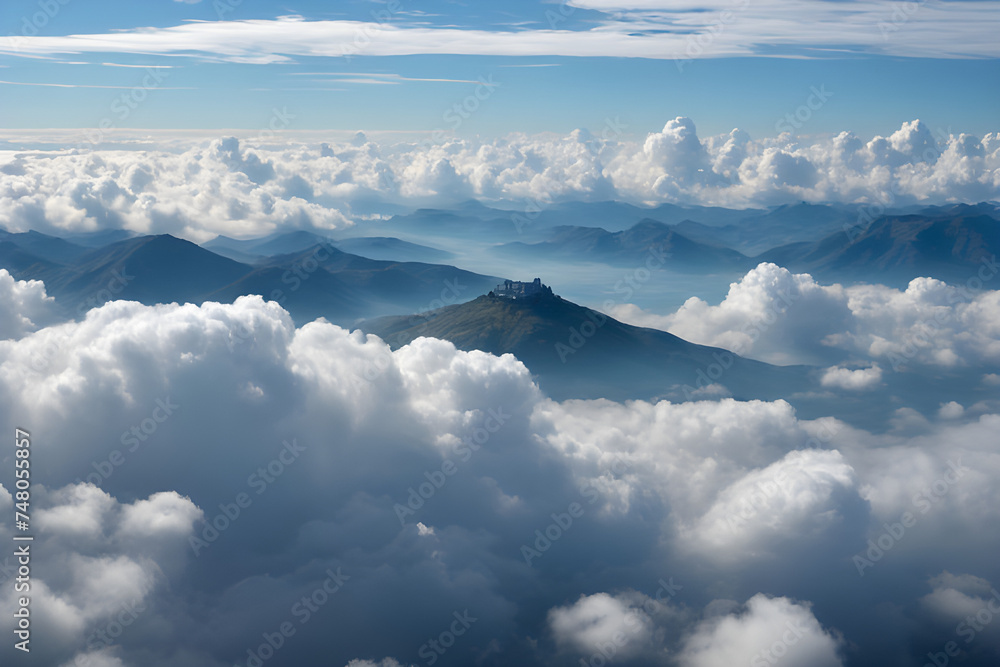 What if humans lived on clouds?
Generative AI