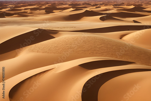 walk in the desert Generative AI