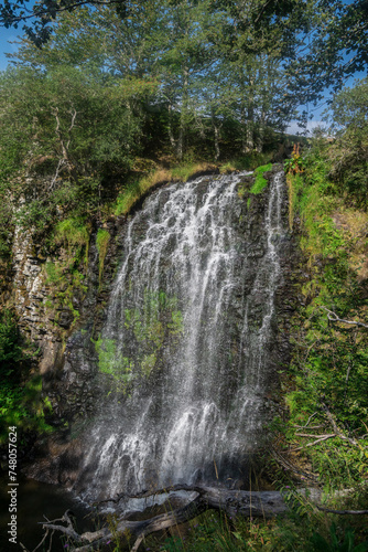 hike to the barthe waterfall 3