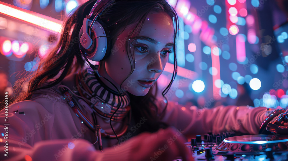 Futuristic Concert with Holographic Singer and DJ Futuristic Concert with Holographic Singer and DJ