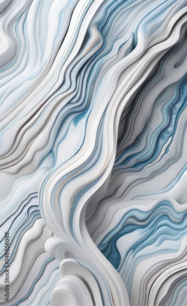 Obraz premium Abstract marble mural wallpaper, Generative AI