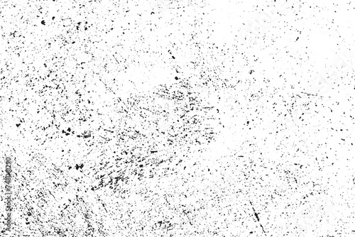 Vector texture dust overlay grunge effect. Black and white abstract background.