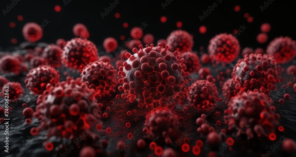 Viral outbreak - A microscopic view of a pandemic threat Viral outbreak - A microscopic view of a pandemic threat