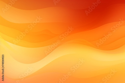 Burnt Orange to Harvest Gold abstract fluid gradient design, curved wave in motion background for banner, wallpaper, poster, template, flier and cover