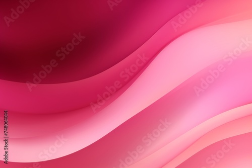 Dark Pink to Light Pink abstract fluid gradient design, curved wave in motion background for banner, wallpaper, poster, template, flier and cover
